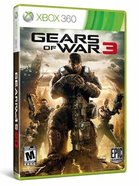 Gears of War 3 Xbox 360 Complete CIB – Disc + Manual